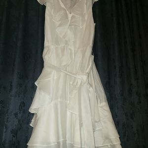 Gianni Bini White Dress Size 8